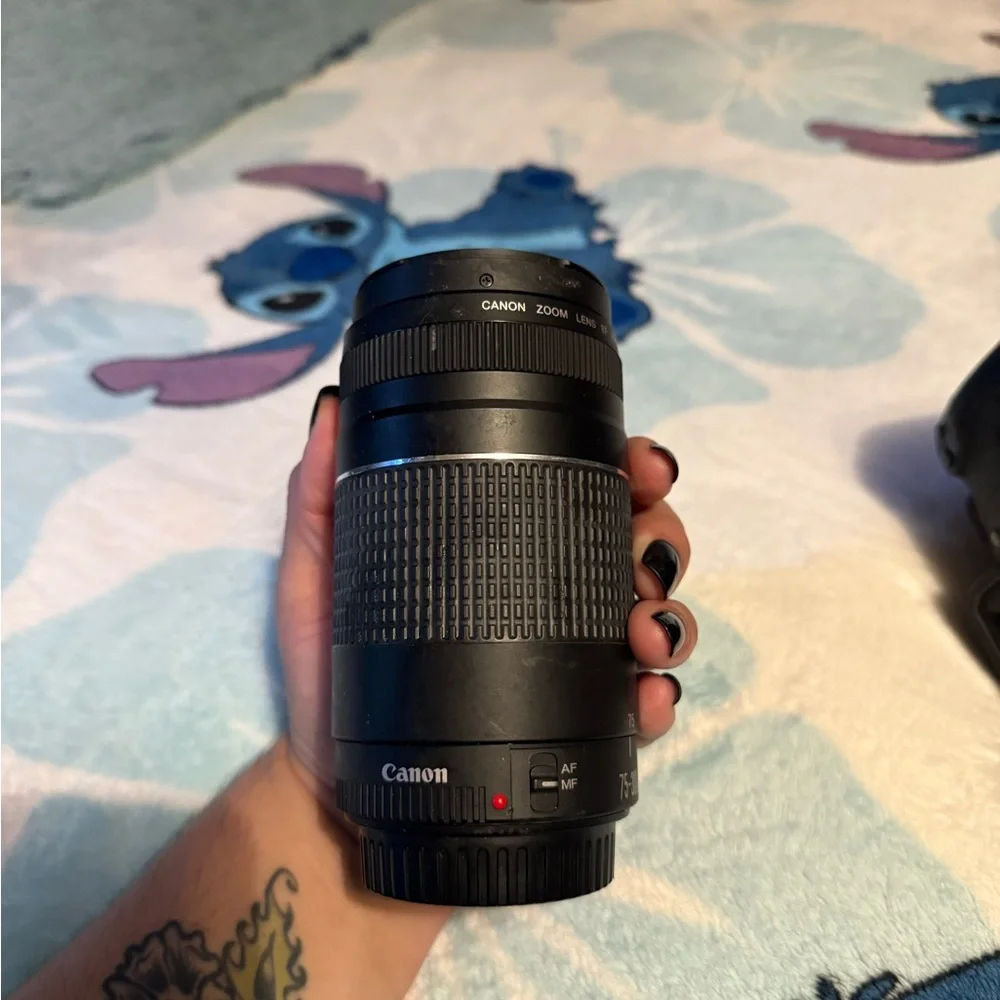 Canon Black DSLR Camera with Lens Kit